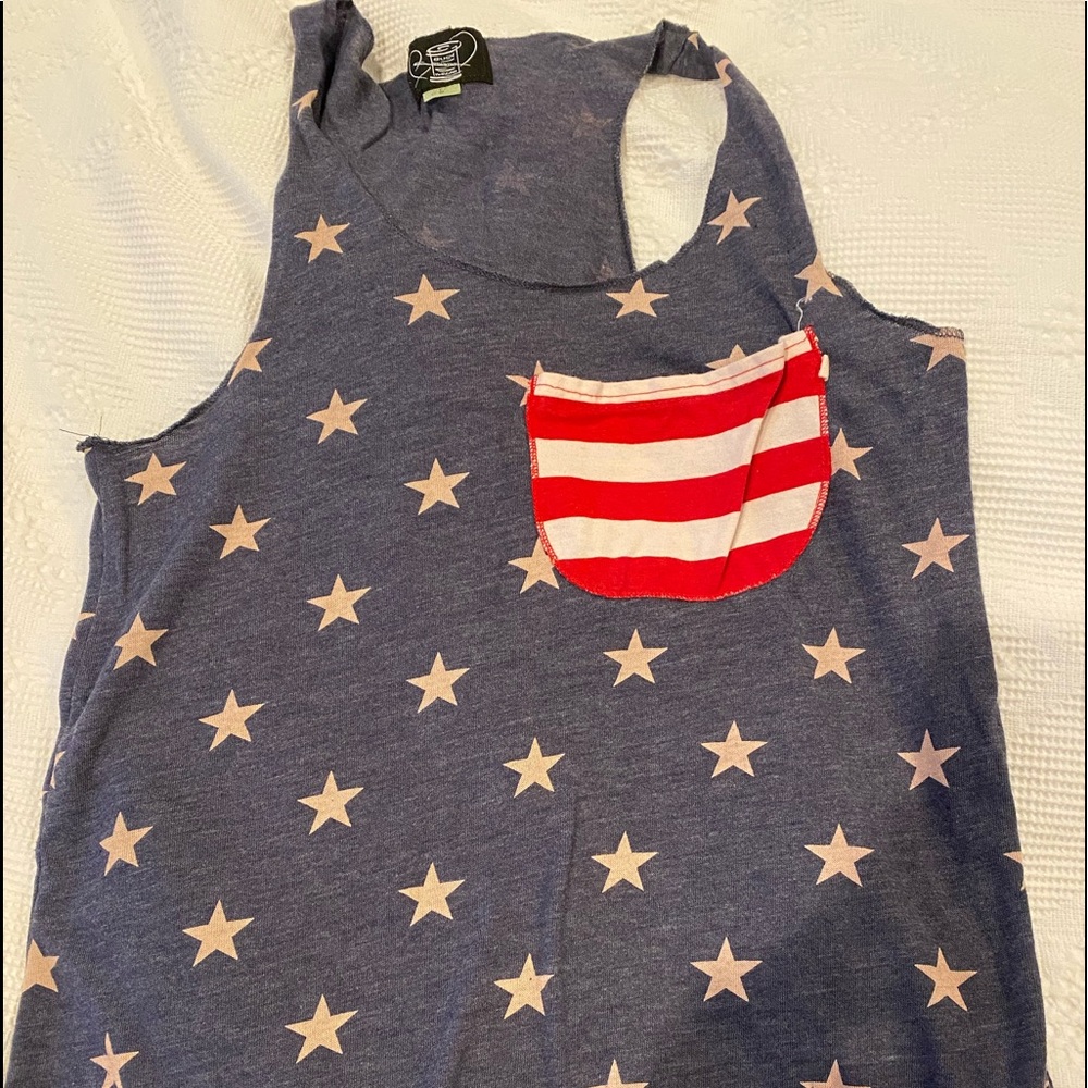 4th of July tank top